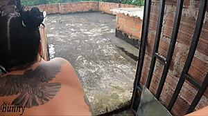 Mature milf bent over for doggy style fucking