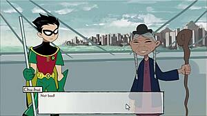 starfire gets anal in 18titans episode 41