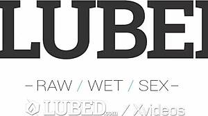 Wow, Lubed Cutie Filled with Big Dick and Cum!