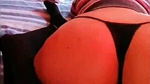 i love playing with her ass and her moans excite me a lot