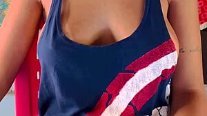 The Little Nipple Of Natural Breast That's Mouthwatering