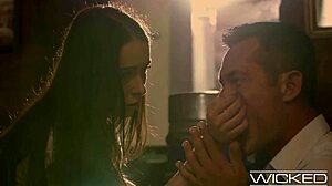 Gorgeous Brunette Dives Into Steamy Missionary Pussy Licking