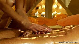 Feel The Passion In This Massage And Handjob Combo With Mature Milf