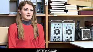 Man, Rosalyn kneels and sucks that dude's cock like a pro!