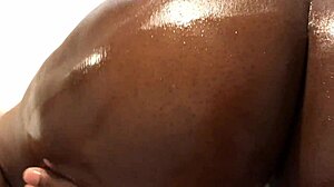 Ebony Woman Enjoys Ass Play and Assfucking