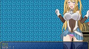 hgame xuela's underwear always peeked at by three artifacts blonde beauty