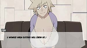 MBM Handjob Leads To Cum On Boobs And Cock