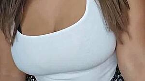 personal slutty teacher gets wild with her new toy. i can’t stop watching her play!