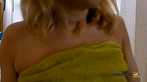 Russian MILF Blows and Rides Neighbor