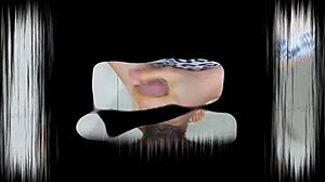 Intense Wife Fucking Best Friend in College Lingerie Cumshot