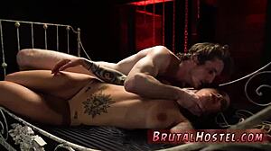 Redhead Tourist Endures Rough Foot Domination and Bondage Sex in Extreme Hardcore Scene