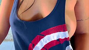 The Little Nipple Of Natural Breast That's Mouthwatering