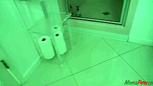 Boldly fulfilling stepmom's intense desires with blowjob and riding.