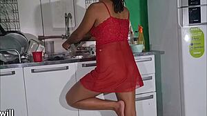 Brand New Hair in Lingerie