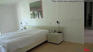 Boldly fulfilling stepmom's intense desires with blowjob and riding.