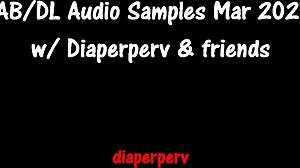 Abdl and diaper lover share audio fantasies