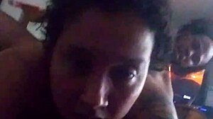 Bent Over Pussy Fucked Doggystyle with Cock Cum