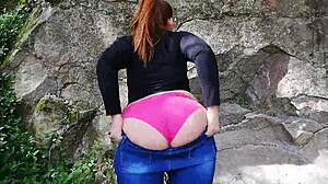 Me Follo A Chica Con Culo Grande En El Monte Y Le Hecho Toda La Corrida Encima