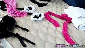 i love how this tattooed babe rides my cock with her big tits bouncing