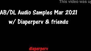 Abdl and diaper lover share audio fantasies