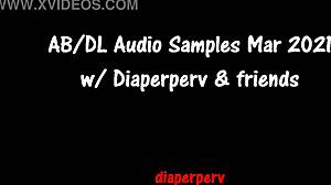 Abdl and diaper lover share audio fantasies