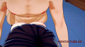 Bakugou fucks Sarada in Naruto hentai 3D cosplay.