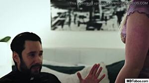 Ill-Mannered Girl Gets Fucked Hard By Priest! Eliza Eves And Tommy Pistol In Taboo Action.