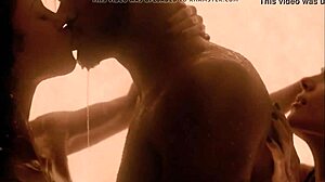 Celebrity interracial 3some unfolds in steamy shower scene from Superfly 2018