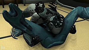 futa nova and mag share intimate moments in a private 69 position with fingering and masturbation involved