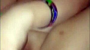 hannah horn feels so aroused fucking her giant dildo