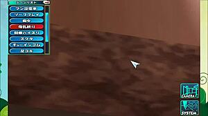 playing hentai game with anime girls in sexy gameplay