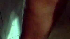 Wife whore performs wet blowjob and pussy licking on webcam