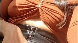 Sofi Vox Masturbates in Uber to Please a Fan