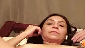 Having sex with my latina wife in this homemade video, she's horny and wet.