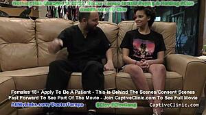 Nurse Nyx in hospital reality with doctor and patient