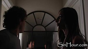 asian computer technician calls repairman to fix pc and sees payment method