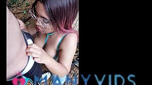 Grabbing My Cousin For Hardcore Sex In Abandoned Halloween House In Medellin - Xara Roux And Lauren Latina Sucking Boobs