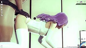 Exploring 3D hentai worlds in anime cartoon style