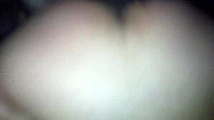 We're watching a movie while I fuck her bent over in doggystyle.