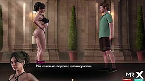 Sexy babe creampied in pool