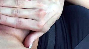 subtle fingering in the car makes my tight pussy throb