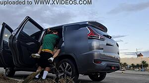 anal sex in mall parking lot risky with pinay lovers, you think it's safe?