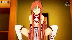 asuna, you ready for that unplanned pov sex in the village room?