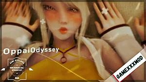 Sex with a Hentai Blonde in Tight Pussy 3D Game Adventure