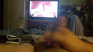 In a cozy homemade setup, lindseylove and homemade18 explore bisexual pleasures with small cocks and solo masturbation.
