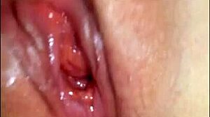 teen perfect tight pussy dripping cum in vegas