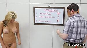 Spicy nympho taken to butthole asylum.