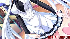 ride that busty redhead hentai babe!