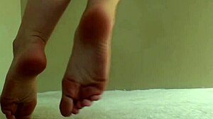 Alice Little's Sexy Legs in Wrinkled Fetish Display