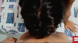 Latina Teen 18+ Brunette Babe Gives Shaved Blowjob After Brazil's Cup Elimination.